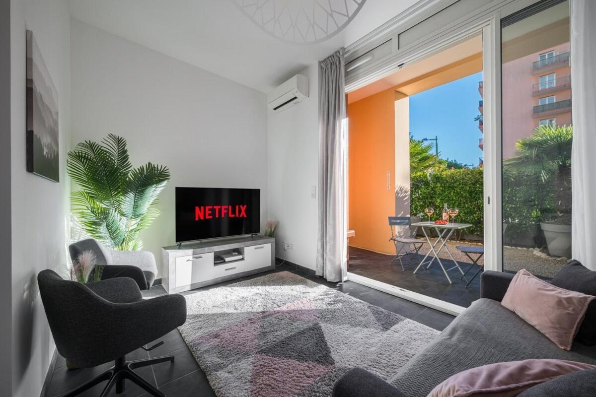 Le Coq Wagner - Parking - Air Conditioning - Pool Apartment Menton Ngoại thất bức ảnh