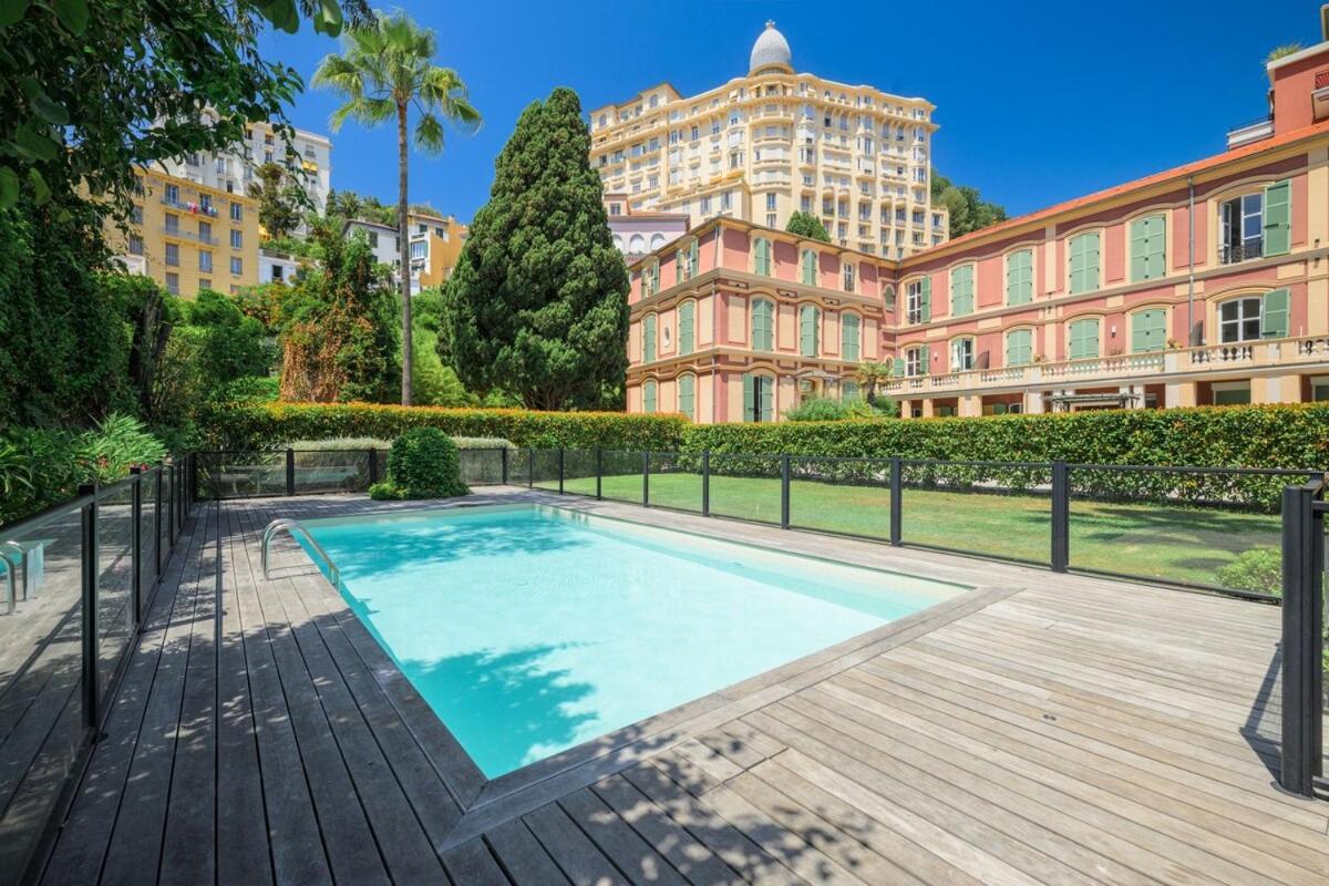 Le Coq Wagner - Parking - Air Conditioning - Pool Apartment Menton Ngoại thất bức ảnh